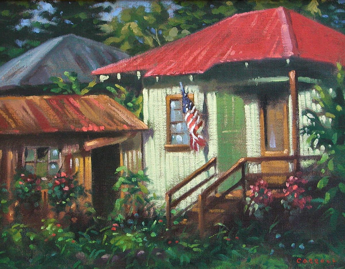 Ready-to-Frame Prints: Mike Carroll "Old Glory"