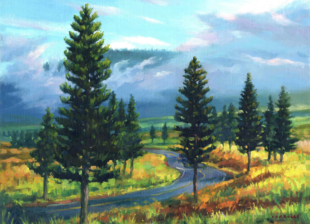 Ready-to-Frame Prints: Mike Carroll "Palawai Pines"