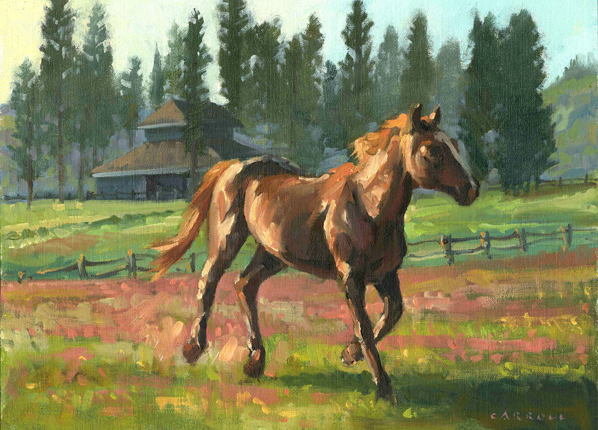 Ready-to-Frame Prints: Mike Carroll "Unbridled Joy"